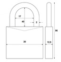 ЗАМОК ДЛЯ ЧЕМОДАНОВ И БАГАЖНЫХ СУМОК, КОМБИНАЦИЯ TSA KEY ABUS