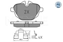 ZAPATAS DE FRENADO BMW T. F10/F11 520-530 10-/F25 X3 10- 