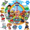 Патрульная патрона пластины + символы + бесплатный текст