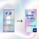 Презервативы DUREX INVISIBLE дополнительно увлажнены.