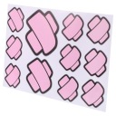 11 LIPDUKŲ NA АВТО ROZOWE BANDAGE СТІЙКИ SMIESZNE НАКЛЕЙКИ NA БАМПЕР  фото 8