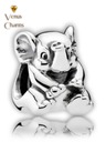 Подвески Happy Elephant Charms Браслет со слоном, кулон, серебро s925