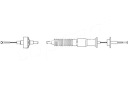CÂBLE ADHÉRENCE VW GOLF III 91-97 OE 1H1721335A PCS TOPRANphoto 12
