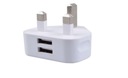Зарядное устройство MicroConnect с двумя USB-портами, 2,1 А, Великобритания