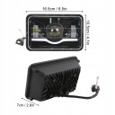 PROJECTEUR PHARES VERS CONDUITE DIURNE FJD LED 3600LM 45W 12-48V VERS CIEZAROWEKphoto 16