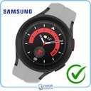 Pasek do Samsung Galaxy Watch 5 PRO 45mm smartwatch czarna opaska 20mm Kolor czarny