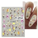 САМОКЛЕЯЩИЕСЯ ЦВЕТЫ 5D НАКЛЕЙКИ ДЛЯ НОГТЕЙ