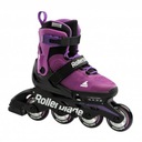 Роликовые коньки Rollerblade Microblade G, размер 33-36,5, фиолетовые