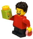 Фигурка Лего с соком и клубникой NEW J326