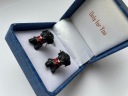 Серебряные запонки EXC Собачка-такса в подарочном футляре