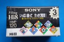 KAZETA Hi8 Digital8 SONY FILING P6-120HMP 120 min Výrobca Sony