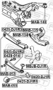 FEBEST 0425-DJ1R2 BRAS DE SUSPENSION SUSPENSION ROUESphoto 13