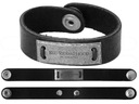 ЧЕРНЫЙ ПЛЕНОЧНЫЙ БРАСЛЕТ С КРАСНОЙ ШАПОЧКОЙ