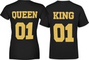 VALENTIN NAPI AJÁNDÉK PÓLÓK PÁROKNAK KING QUEEN FÉRFI PÓLÓ