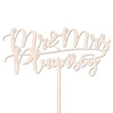 ТОППЕР MR MRS НАДПИСЬ УКРАШЕНИЕ ТОРТА НАЗВАНИЕ СВАДЬБА