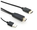 Kabel kierunkowy HDMI na DisplayPort, długość 2 m