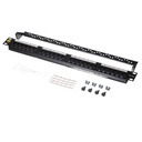 Patch panel RACK 19&quot; 1U, 24 porty kat. 5e UTP, Netrack, z półką, czarny Rodzaj inny