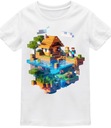 Detské tričko pre hráčov Minecraft Detské tričko Stav balenia originálne