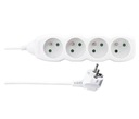 УДЛИНИТЕЛЬ ПИТАНИЯ 4 РОЗЕТКИ 1,5 м