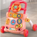 Baby Push Walker Stand, Push, Walker з кількома видами діяльності Музична іграшка Red купити з Польщі