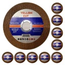 Диск стальной отрезной YELOOW CUT 125x1,0мм СТАЛЬ/INOX