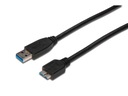 USB 3.0 Кабель USB A/microUSB B 0,25 м