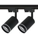 КОМПЛЕКТ 2x СВЕТОДИОДНЫЕ ЛАМПЫ ОТРАЖАТЕЛЬ GU10 ШИННЫЙ КАБЕЛЬ 1М