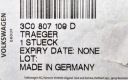 VW PASSAT B6 POUTRE PARE-CHOCS AVANT 14707photo 10
