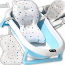 СКЛАДНАЯ СИЛИКОНОВАЯ БОЯ С ЖК-ТЕРМОМЕТРОМ + ПОДУШКА НА ПОДГОЛОВНИК ВАННА