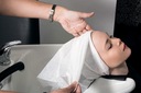 Полотенце парикмахерское гладкое 40х70, в упаковке 25 шт.