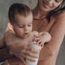 LOVI Антикольковая бутылочка для кормления MAMMAFEEL 150 мл с соской 0 месяцев