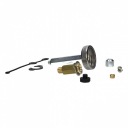 ЗАПРАВОЧНЫЙ КЛАПАН TOMASETTO ПОД ЗАСЛОНКОЙ ДЛИННЫЙ МЕДНЫЙ