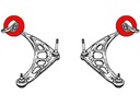 ВТУЛКИ САЙЛЕНТБЛОК ПЕРЕДНЕГО РЫЧАГА, BMW 3 E46 ПОЛИУРЕТАН