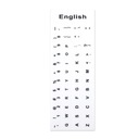 Светящиеся наклейки с буквами на клавиатуру, аксессуары для настольных ПК, ноутбуков, ключей