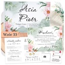 СВАДЕБНАЯ ГОСТЕВАЯ КНИГА - ЗЕЛЕНЫЕ ПАСТЕЛЬНЫЕ ЦВЕТЫ