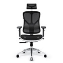 Kancelárska stolička PREMIUM DIABLO V-BASIC Ergonomická bielo-čierna EAN (GTIN) 5902560334562