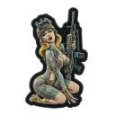 ТАКТИЧНА НАШИВКА ДІВЧАТА №5 PVC M-TAC