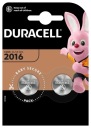 2x Duracell DL-2016 КНОПОЧНЫЕ БАТАРЕИ Блистер