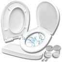 СИДЕНЬЕ ДЛЯ УНИТАЗА МЕДЛЕННО ЗАКРЫВАЮЩЕЕСЯ, УНИВЕРСАЛЬНОЕ, СЪЕМНОЕ, DUO-SANIT