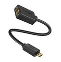 АДАПТЕР UGREEN MICRO HDMI TO HDMI FULL HD 2K 4K 60HZ 3D АДАПТЕР 20 СМ