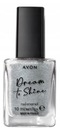 AVON GLOSSY POLISH 3D EFFECT DREAM TO SILVER SOLSTICE