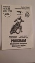 ИСКРА ОСТРУВ WLKP - ТОРУНЬ ЖЕШУВ КРАКОВ 13.08.1998 ПРОГРАММА CLEAN SPEEDWAY