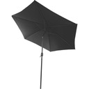 Dáždnik klasický Fieldmann čierny 300 x 380 cm Priemer/šírka 300 cm