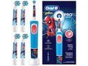 Elektrická zubná kefka Oral-B Vitality Pro D103 pre deti Spiderman Napájanie batérie