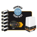 JCB МІНІ KONNECT 360 ФАРА LED (СВІТЛОДІОД) 1600LM 18V IK08 + АКУМУЛЯТОР 5AH  (18675813248) фото min 12