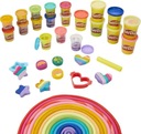 Play-Doh Happy Colors 21 Poháre - Kreatívna zábava pre deti F5735