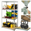 Regał metalowy magazynowy garażowy ocynk HELIOS 180x110x45cm 4Px275kg