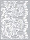 Шаблон кружева для трафаретной печати
