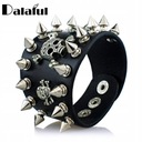 Уникальные каменные шипы, заклепка, готический скелет, череп