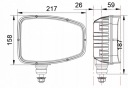 HEADLIGHT STREAMING LED HEADLIGHT FRONT RUNNING LIGHTS DC EXCAVATOR  photo 8